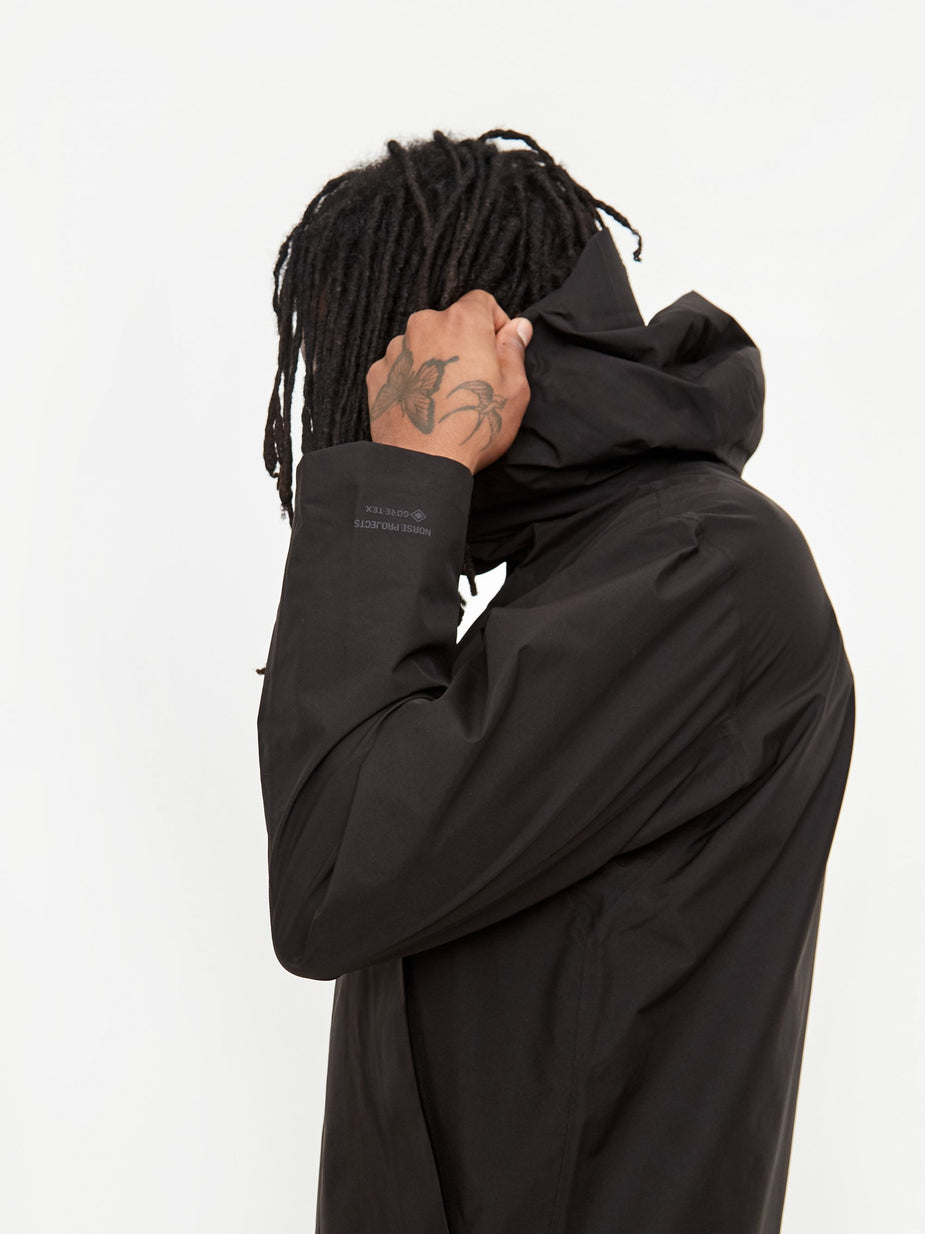 Norse Projects Norse Projects Fyn Gore-Tex Jacket 2.0 - Black - Black
