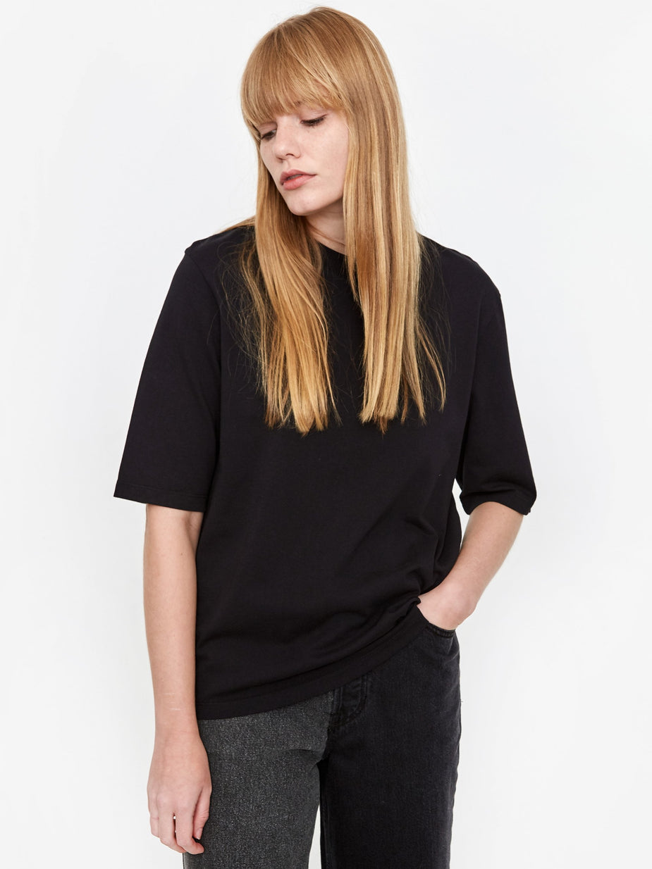 Norse Projects Norse Projects Ginny Heavy Jersey T-Shirt - Black - Black