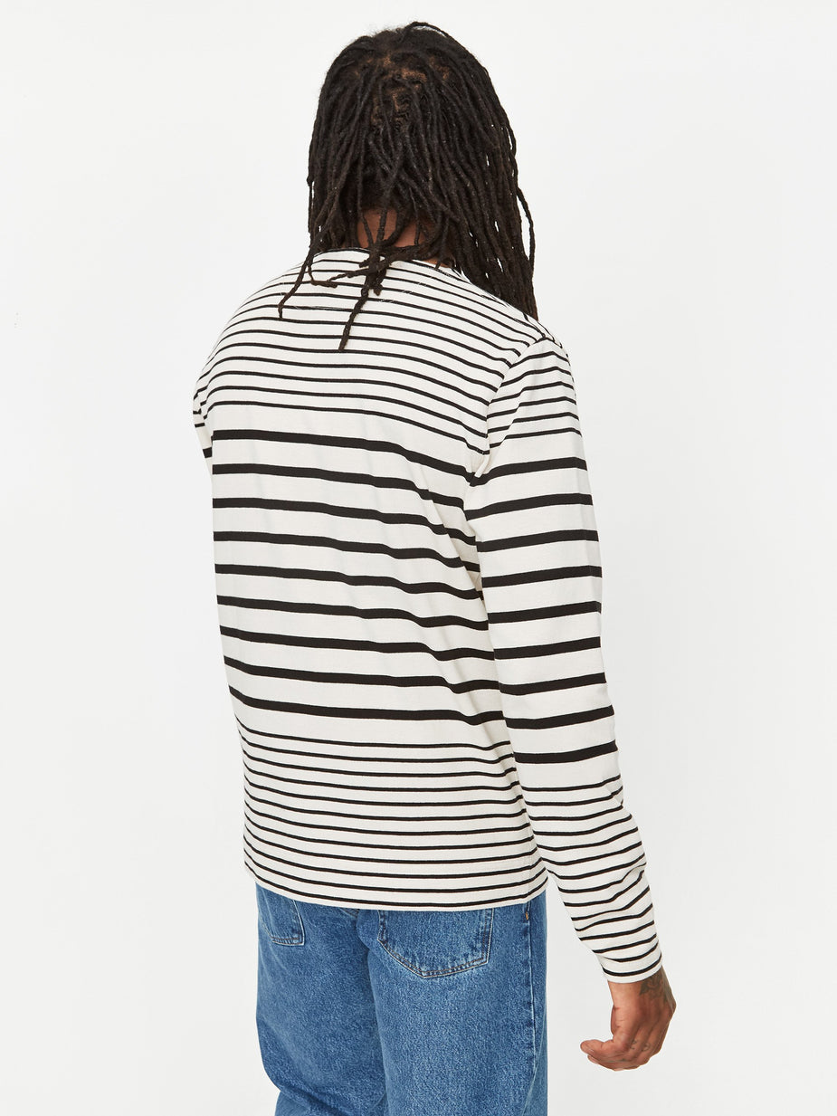 Norse Projects Norse Projects Godtfred Classic Compact LS T-Shirt - Ecru - Neutrals