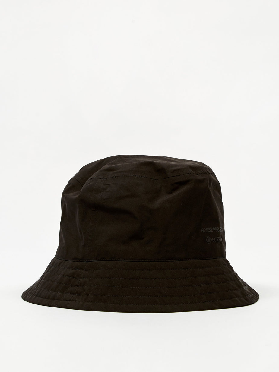 Norse Projects Norse Projects Gore-Tex Bucket Hat - Black - Black