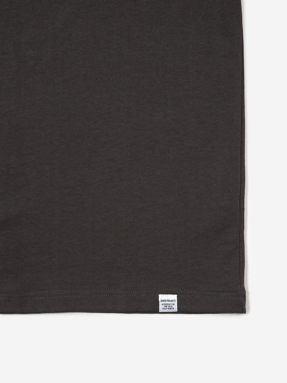 Norse Projects Norse Projects Johannes Pocket Shortsleeve T-Shirt - Slate Grey - Grey