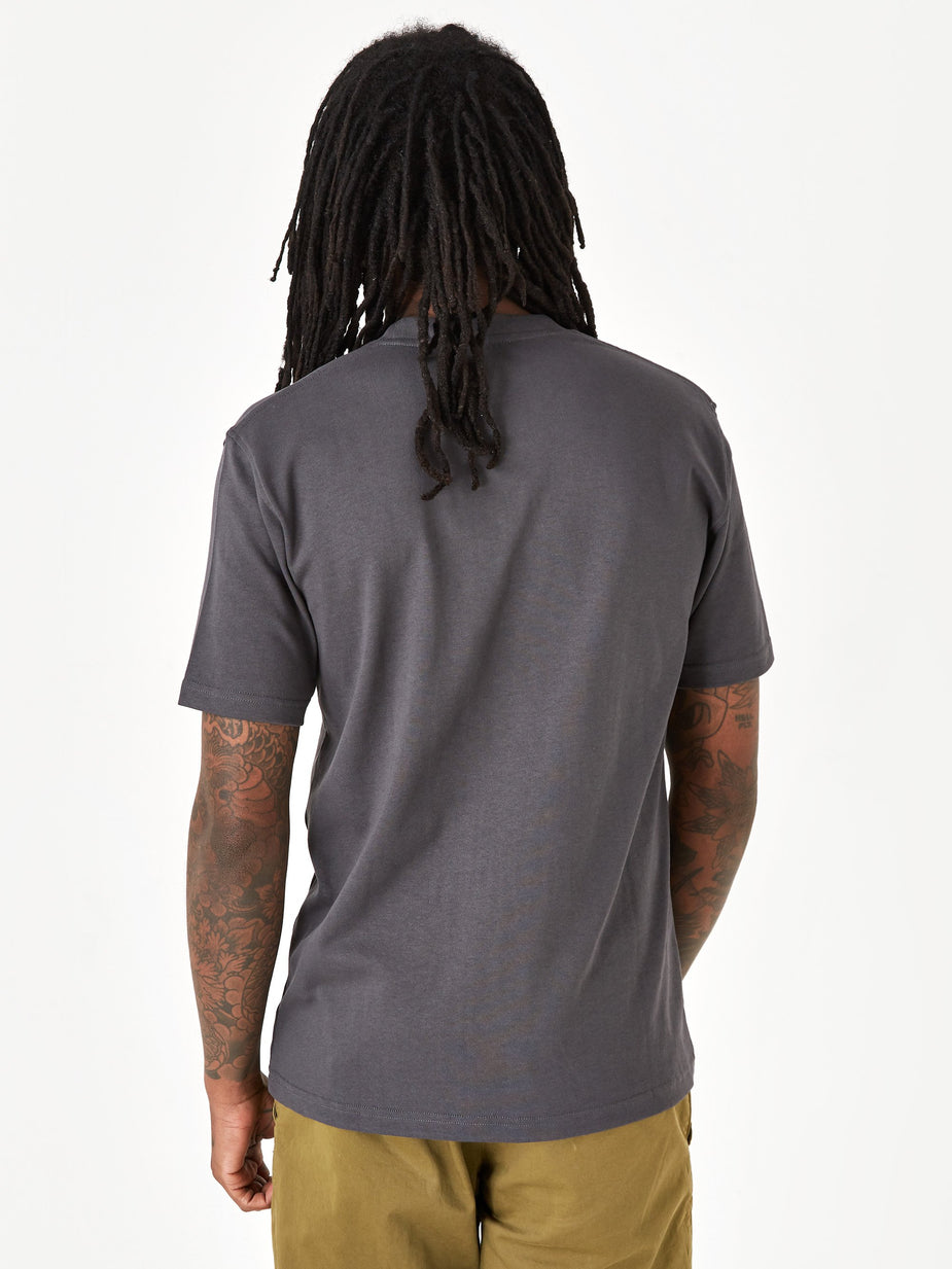 Norse Projects Norse Projects Johannes Pocket Shortsleeve T-Shirt - Slate Grey - Grey