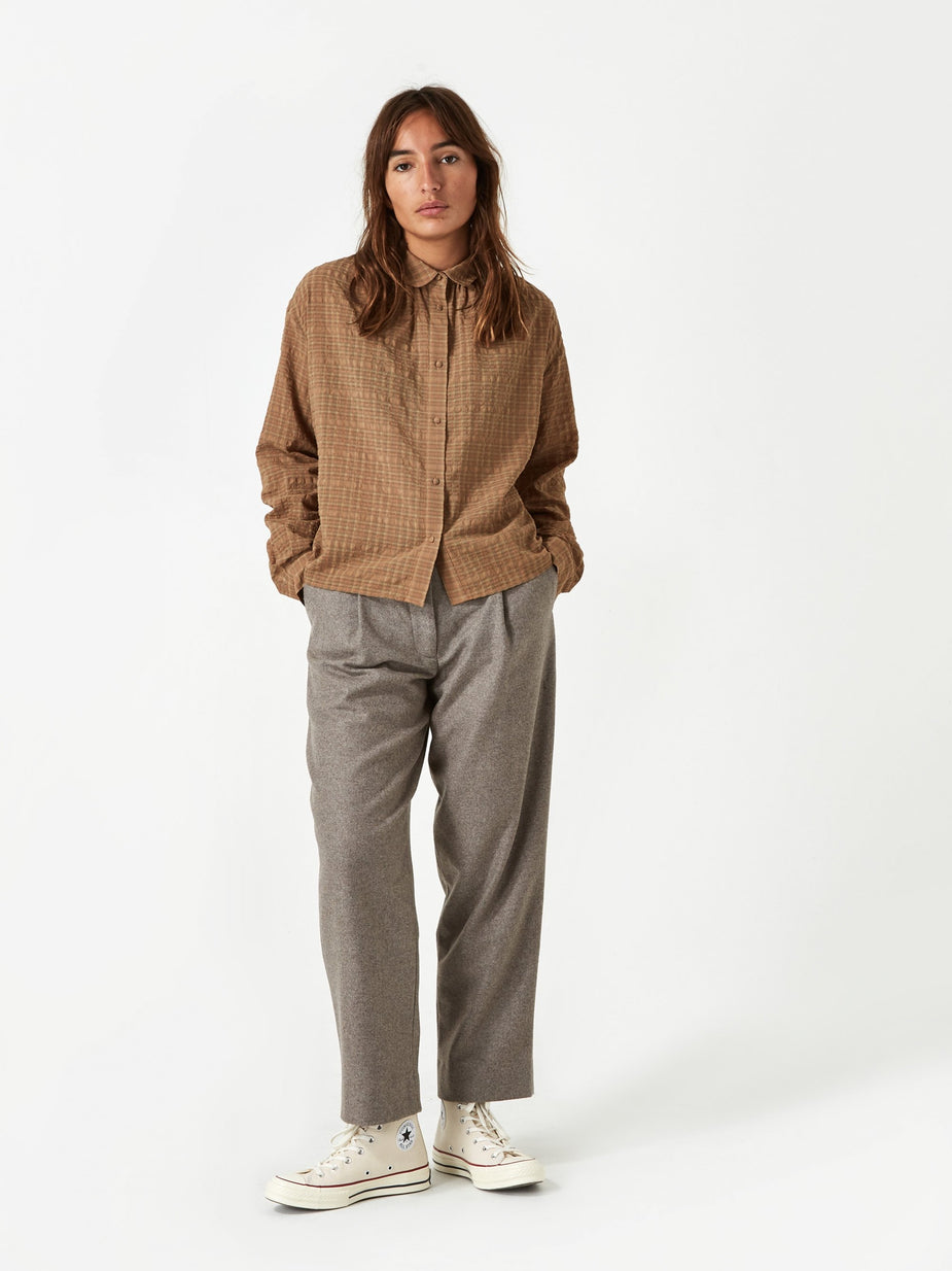 Norse Projects Norse Projects Julia Wool Trouser - Camel Melange - Other
