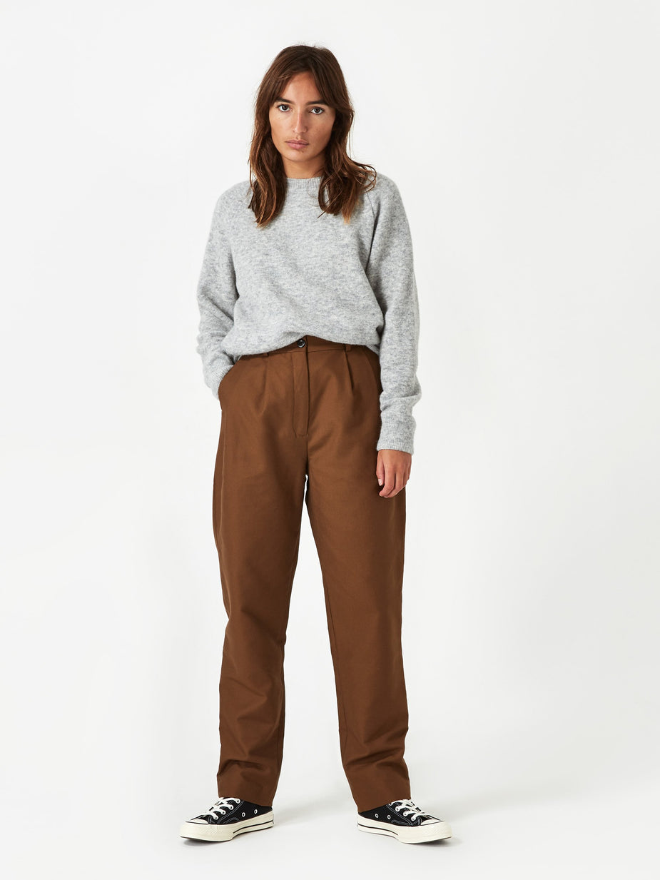 Norse Projects Norse Projects Karen Compact Twill Trouser - Duck - Other