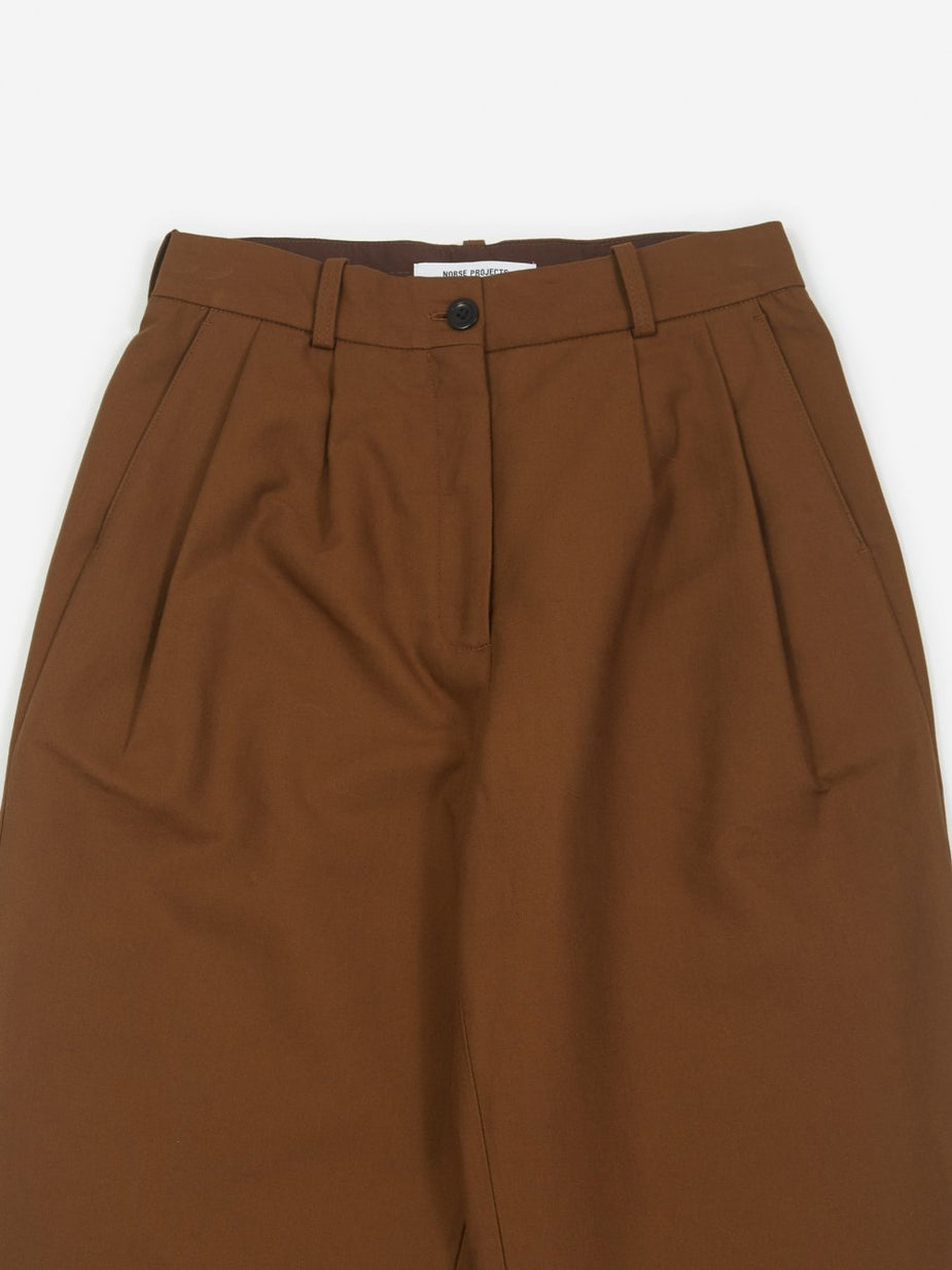Norse Projects Norse Projects Karen Compact Twill Trouser - Duck - Other