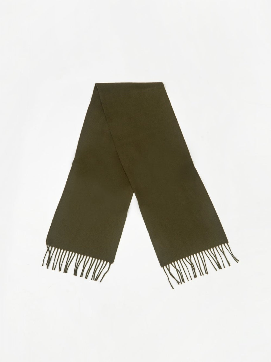 Norse Projects Norse Projects Lambswool Scarf - Beech Green - Green
