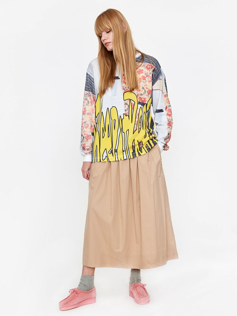 Norse Projects Norse Projects Lynn Poplin Skirt - Utlity Khaki - Green