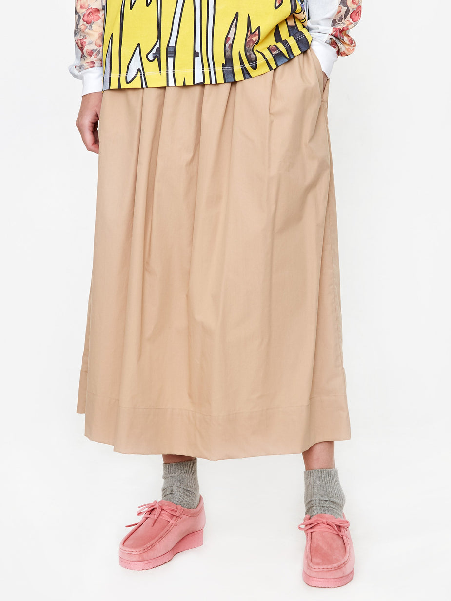 Norse Projects Norse Projects Lynn Poplin Skirt - Utlity Khaki - Green
