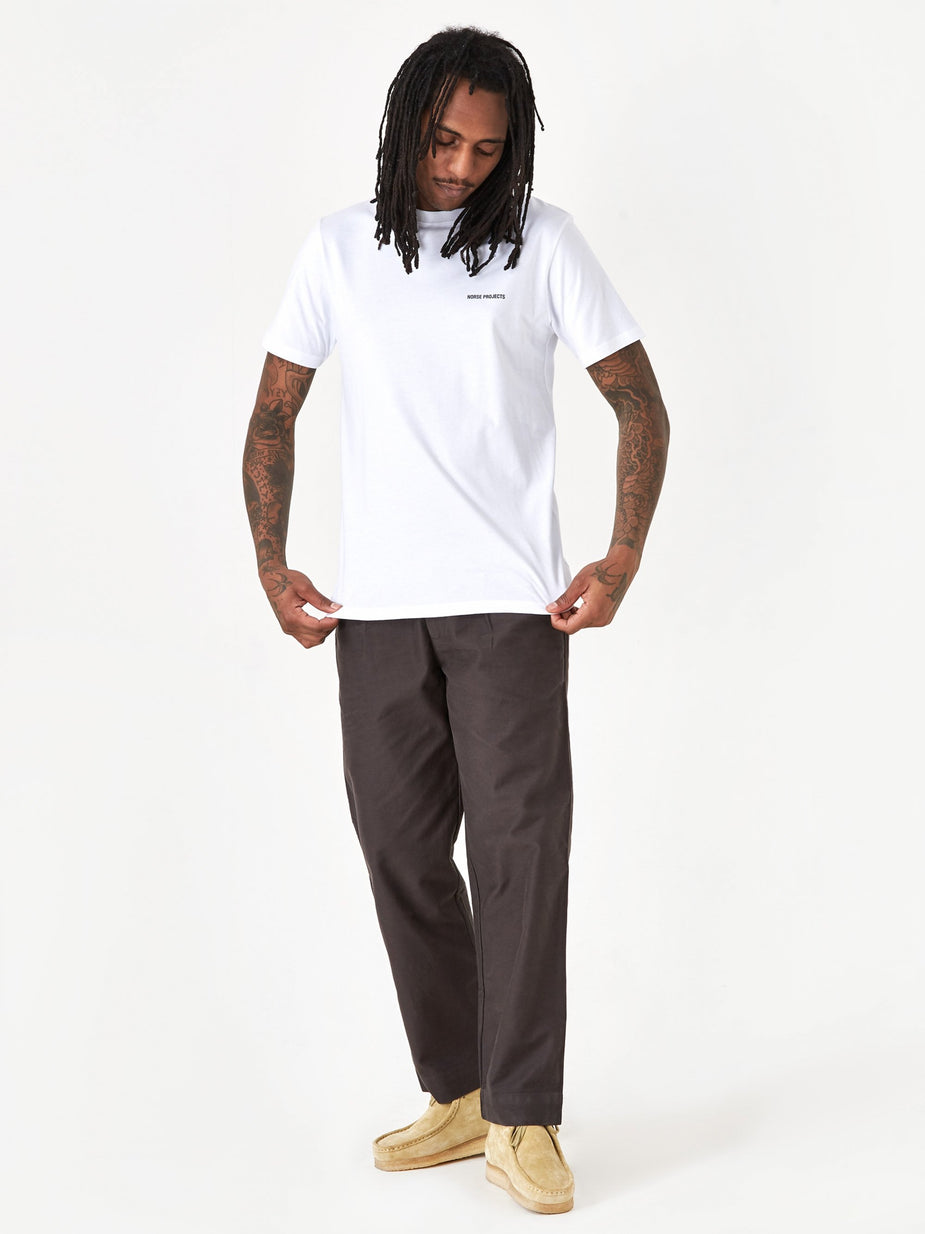 Norse Projects Norse Projects Niels Logo T-Shirt - White - White