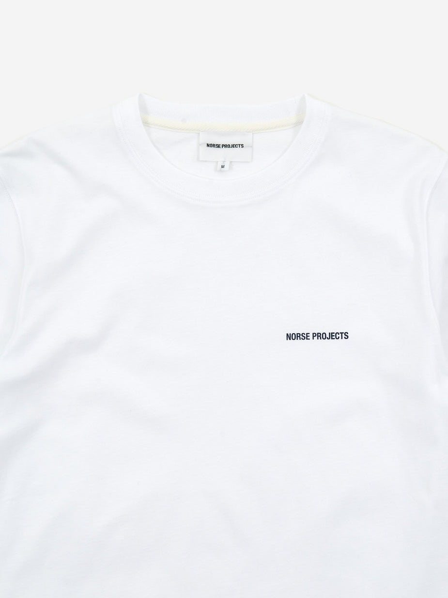 Norse Projects Norse Projects Niels Logo T-Shirt - White - White