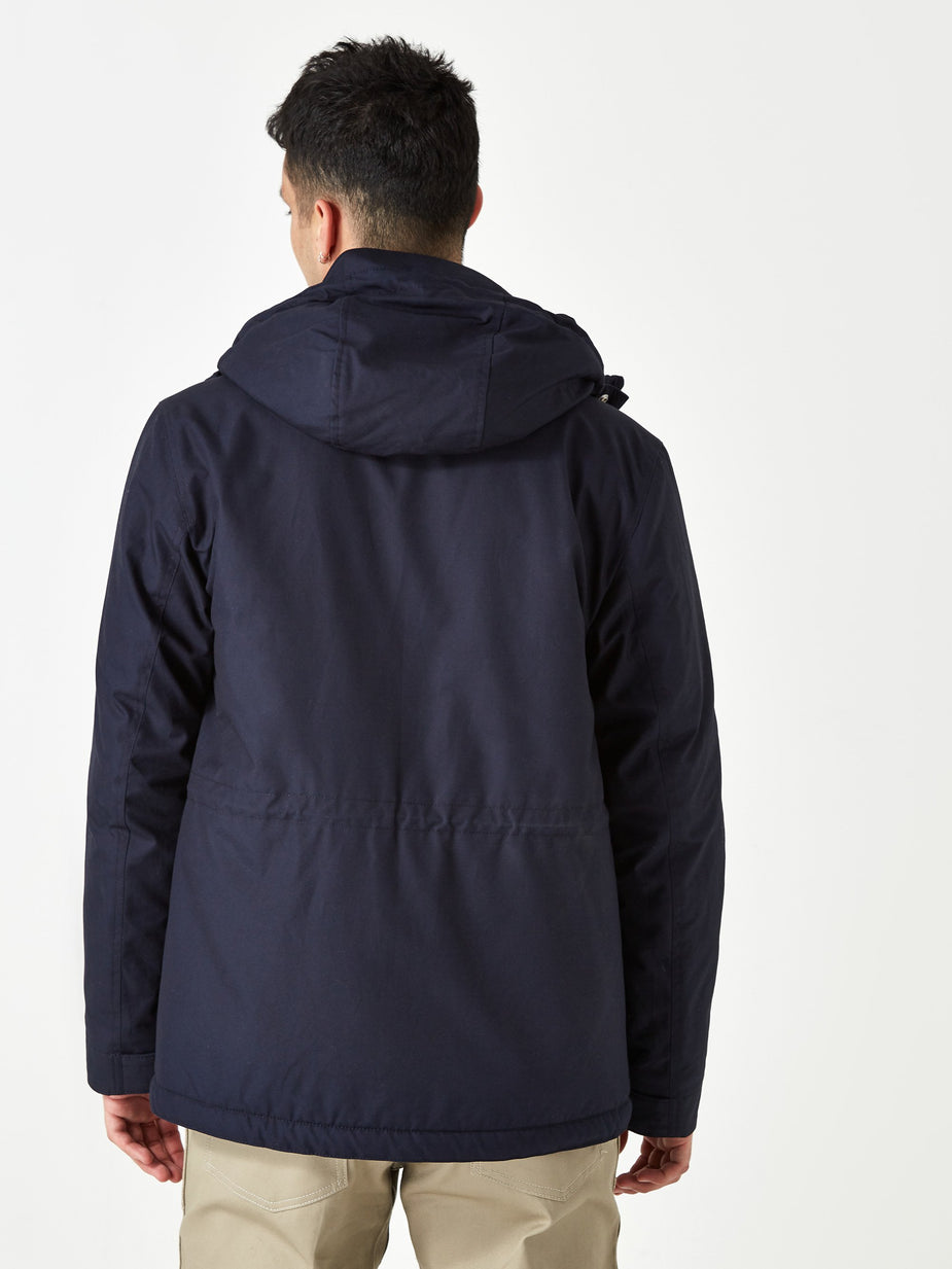 Norse Projects Norse Projects Nunk Cambric Cotton Jacket - Dark Navy - Blue