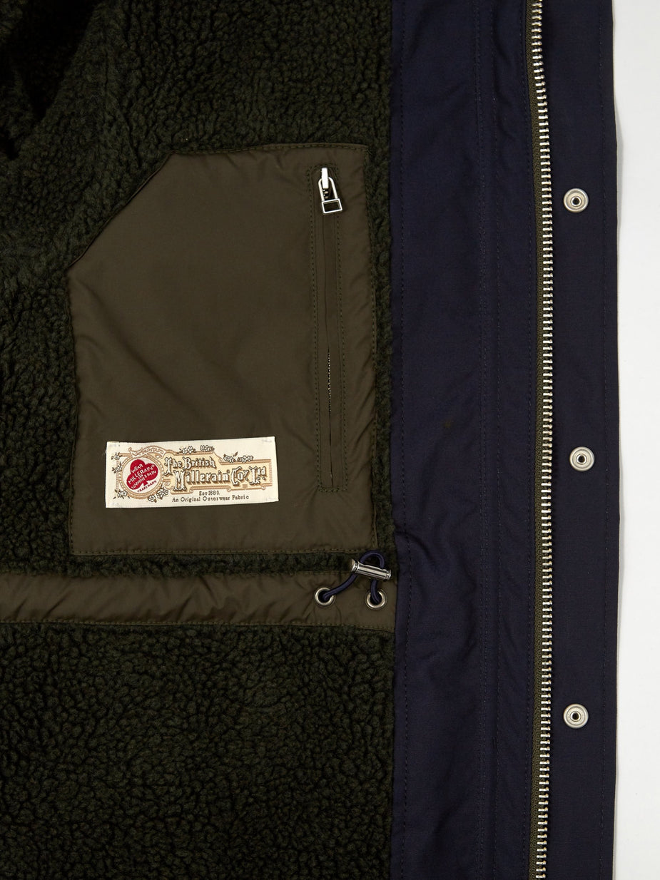Norse Projects Norse Projects Nunk Cambric Cotton Jacket - Dark Navy - Blue