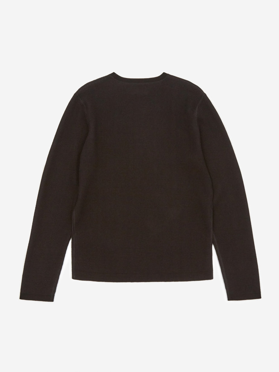 Norse Projects Norse Projects Raffo Air Knit Jumper - Black - Black