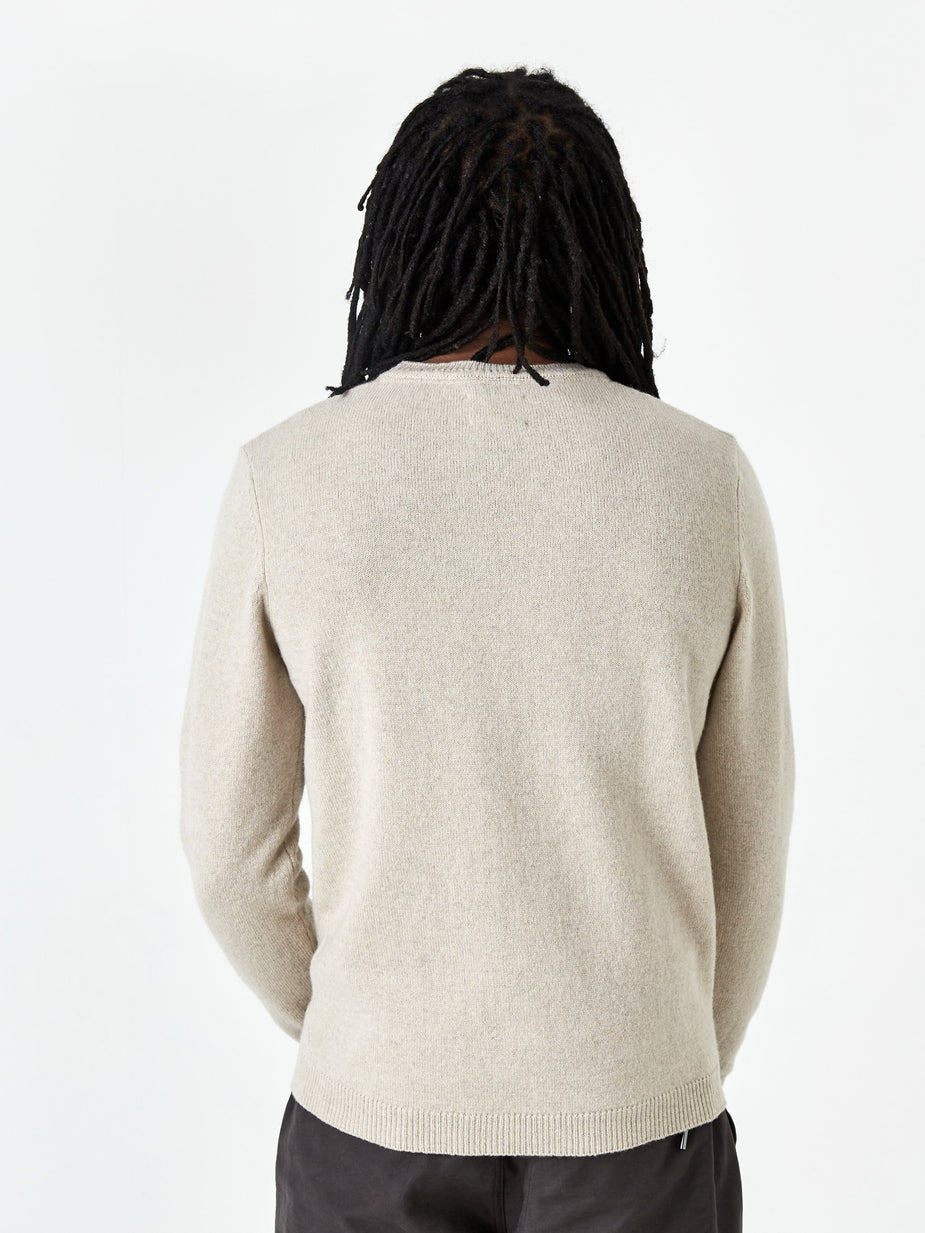 Norse Projects Norse Projects Sigfred Lambswool Jumper - Oatmeal Melange - Other