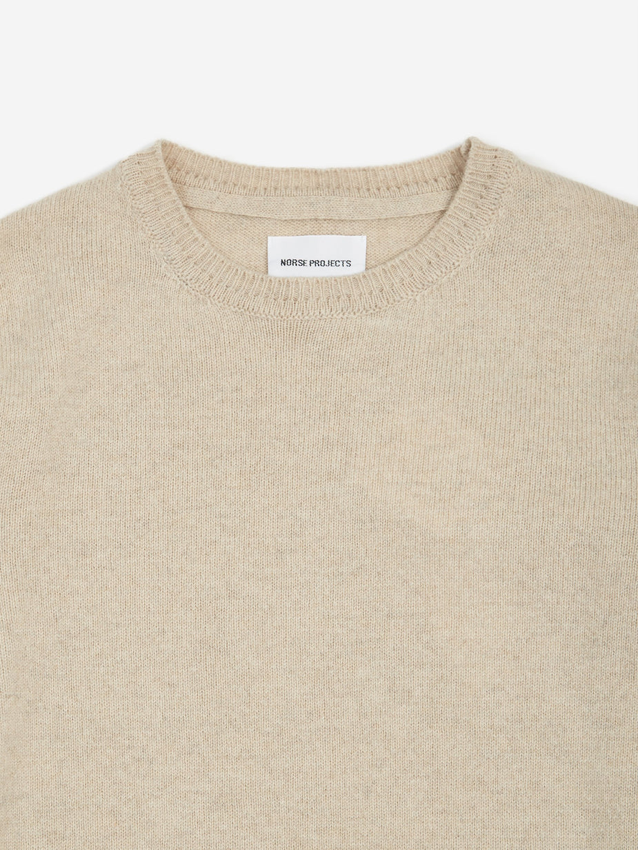 Norse Projects Norse Projects Sigfred Lambswool Jumper - Oatmeal Melange - Other