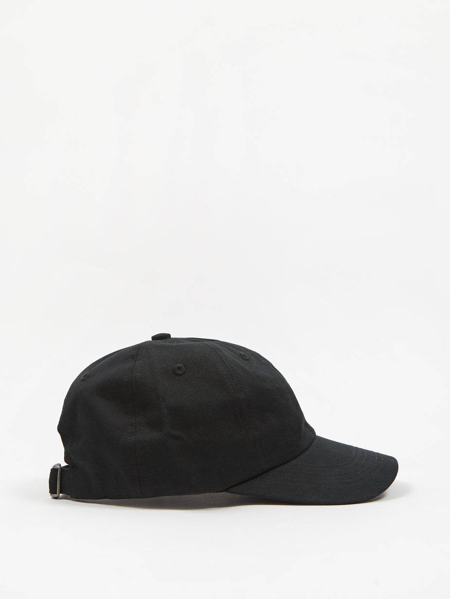 Norse Projects Norse Projects Twill Sports Cap - Black - Black