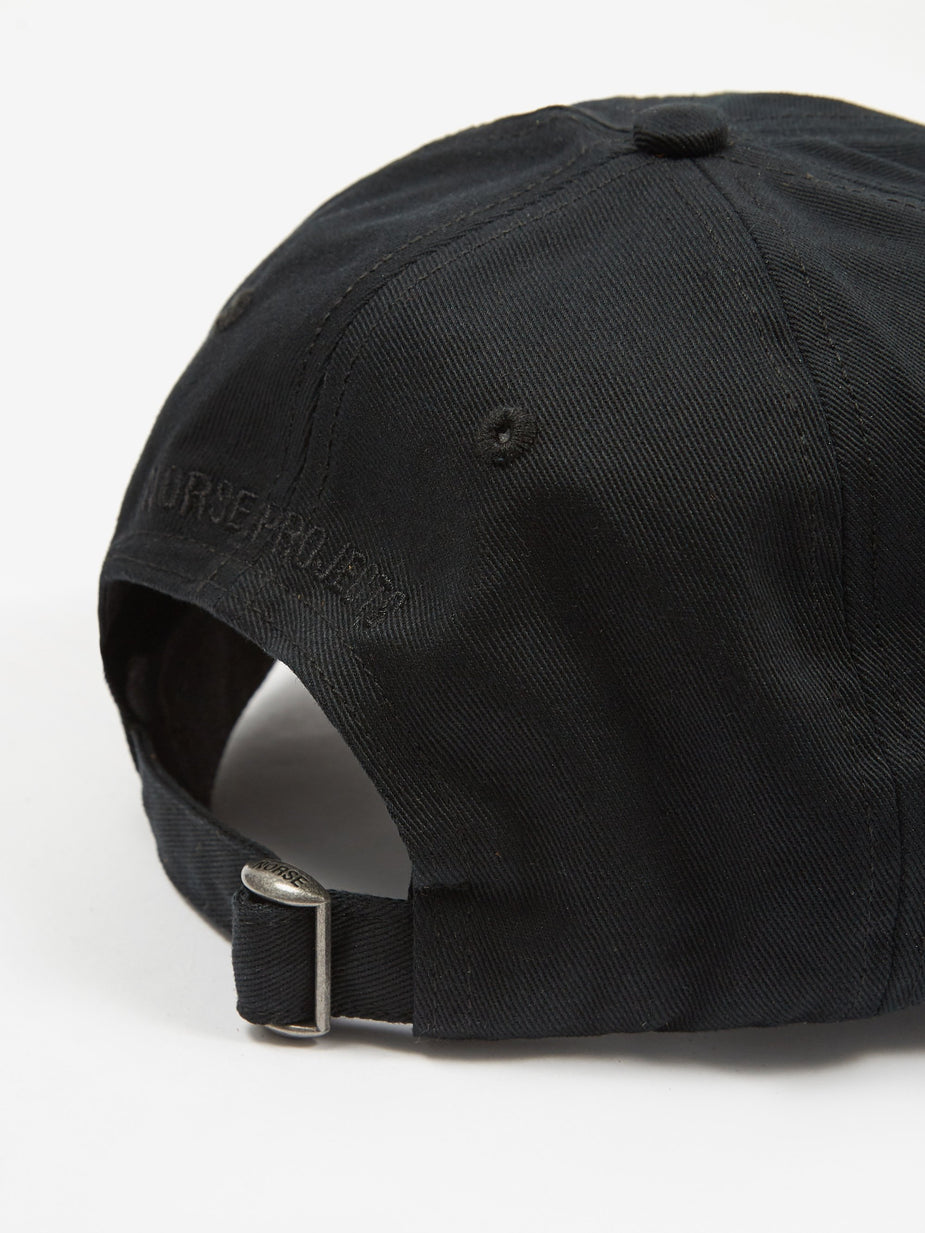 Norse Projects Norse Projects Twill Sports Cap - Black - Black