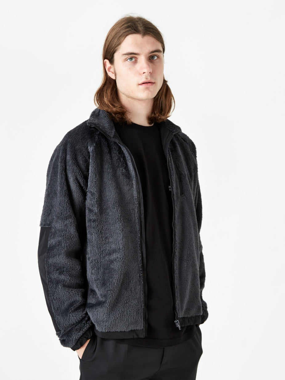 Norse Projects Norse Projects Tycho Zip Fleece Jacket - Slate Grey - Grey