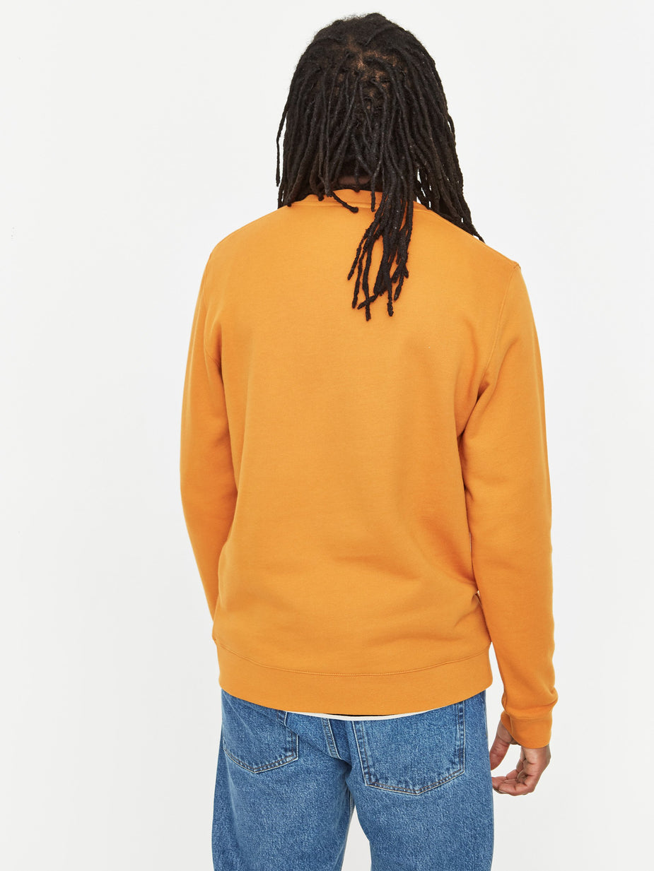 Norse Projects Norse Projects Vagn Classic Crewneck Sweatshirt - Cadmium Orange - Orange