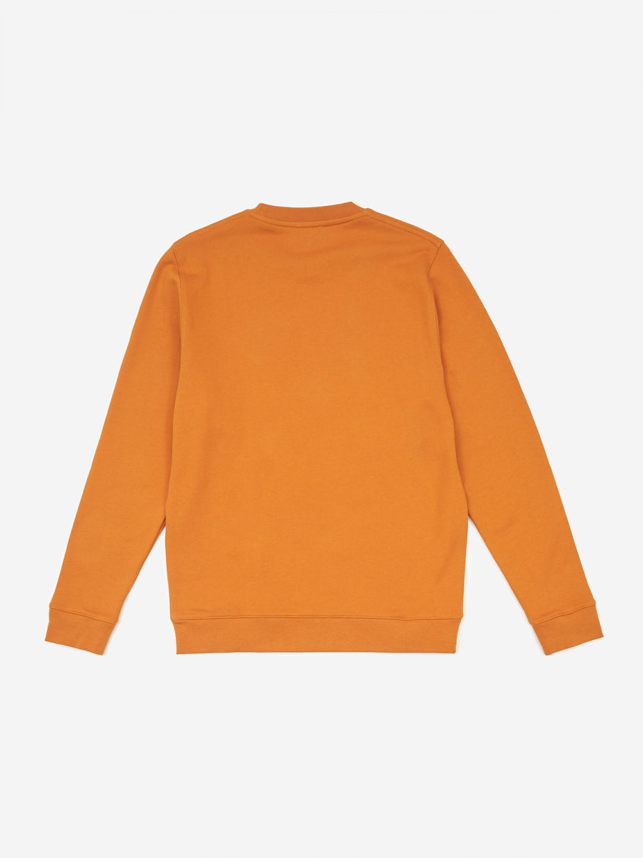 Norse Projects Norse Projects Vagn Classic Crewneck Sweatshirt - Cadmium Orange - Orange