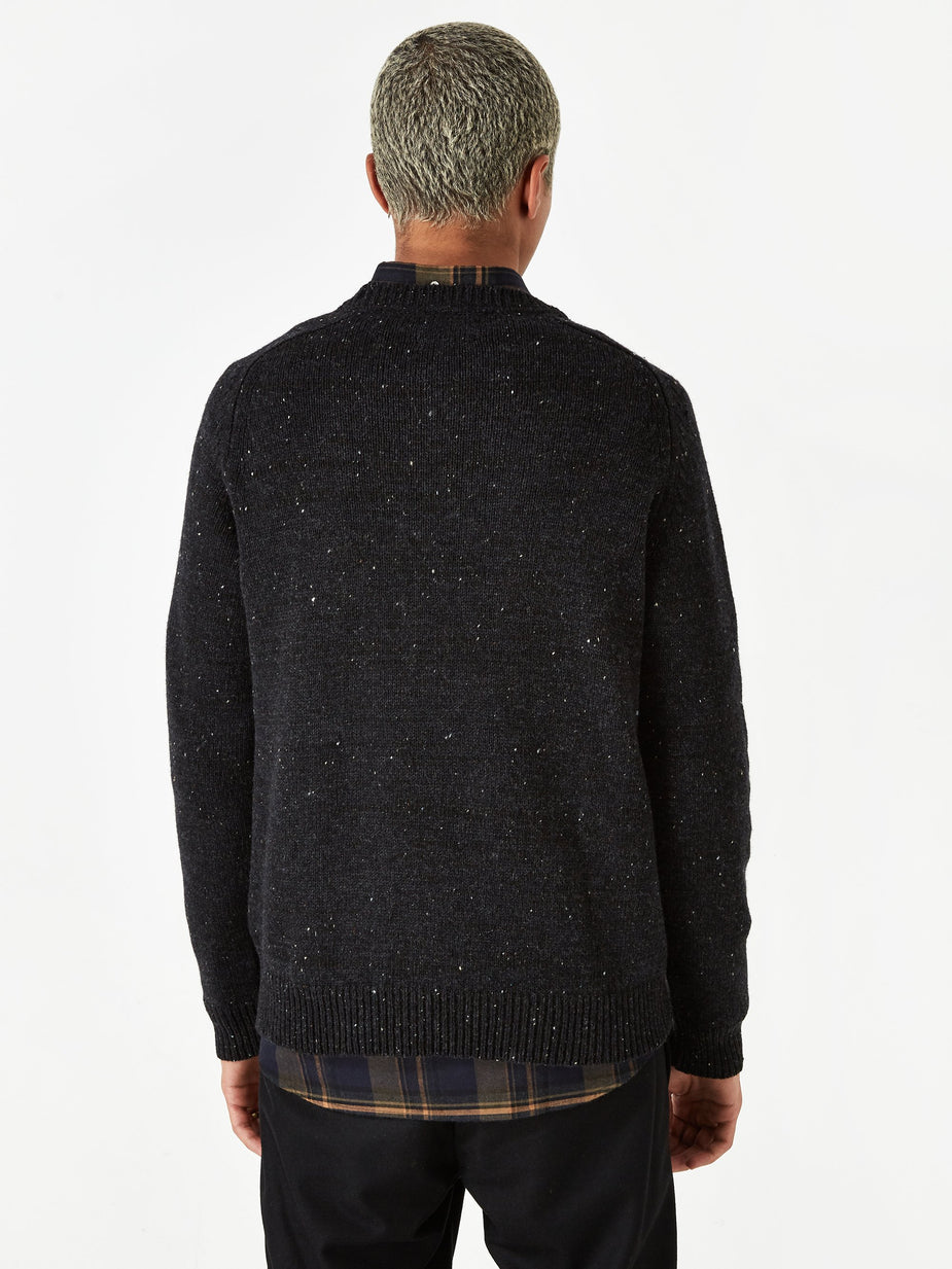 Norse Projects Norse Projects Viggo Crewneck Jumper - Charcoal Melange - Grey