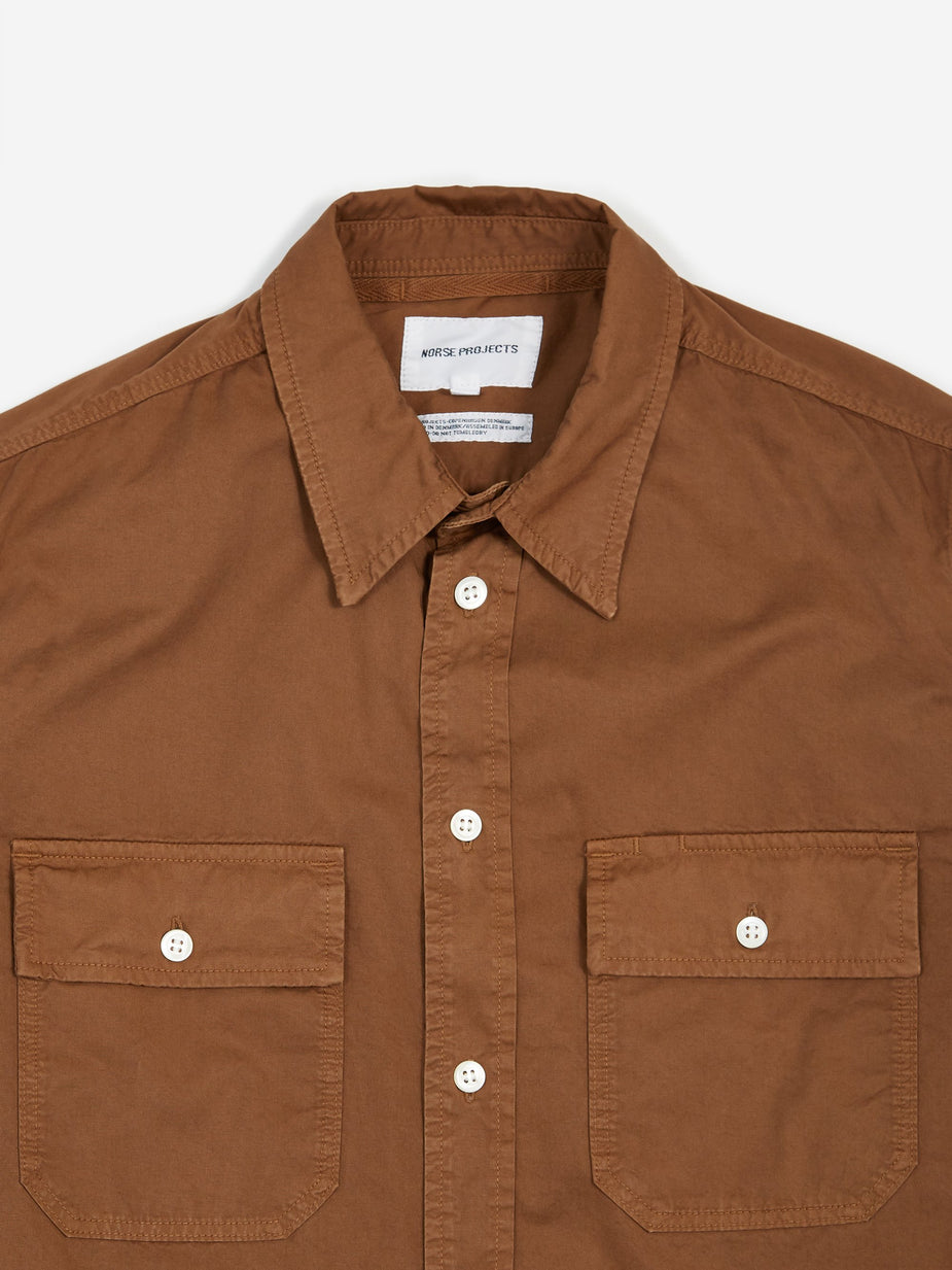 Norse Projects Norse Projects Villads Twill Shirt - Duck - Other