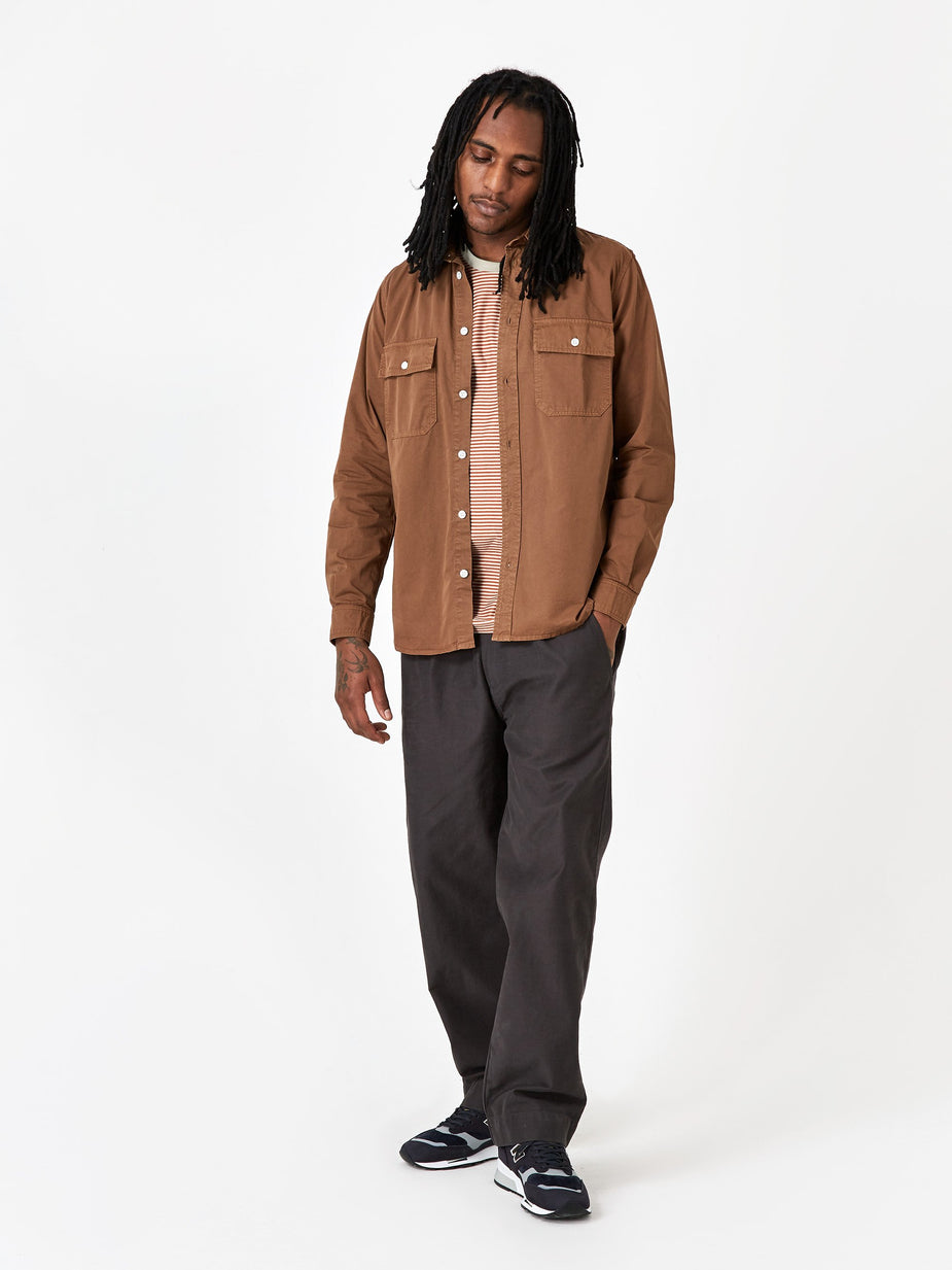 Norse Projects Norse Projects Villads Twill Shirt - Duck - Other