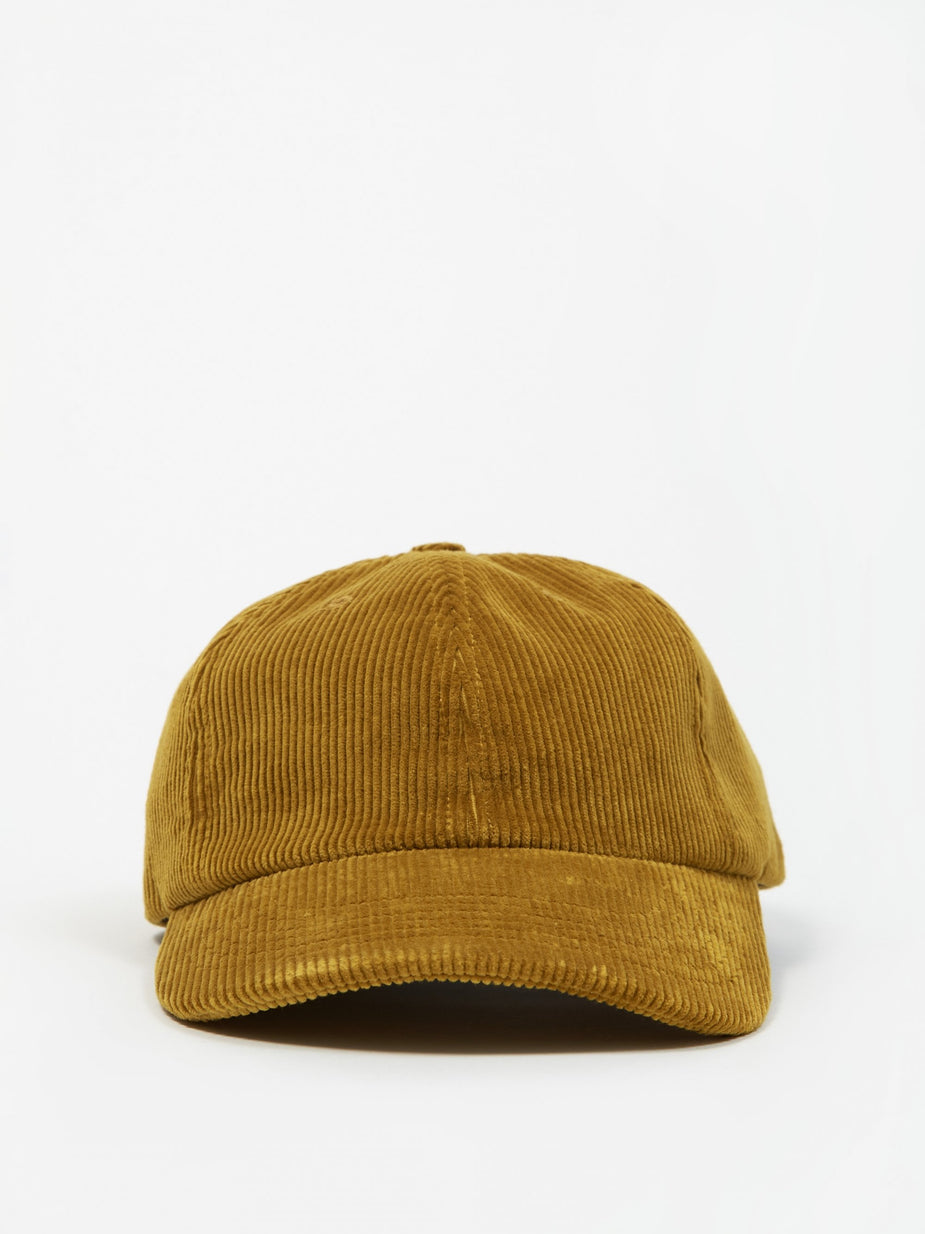 Norse Projects Norse Projects Wide Wale Cord Sports Cap - Montpellier Yellow - Yellow