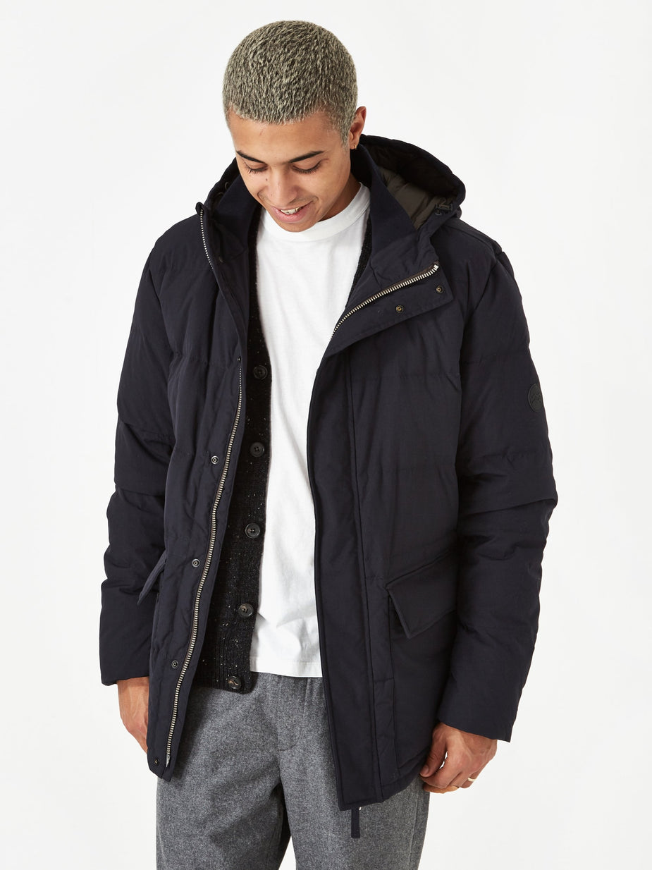 Norse Projects Norse Projects Willum Dry Nylon Jacket - Dark Navy - Blue