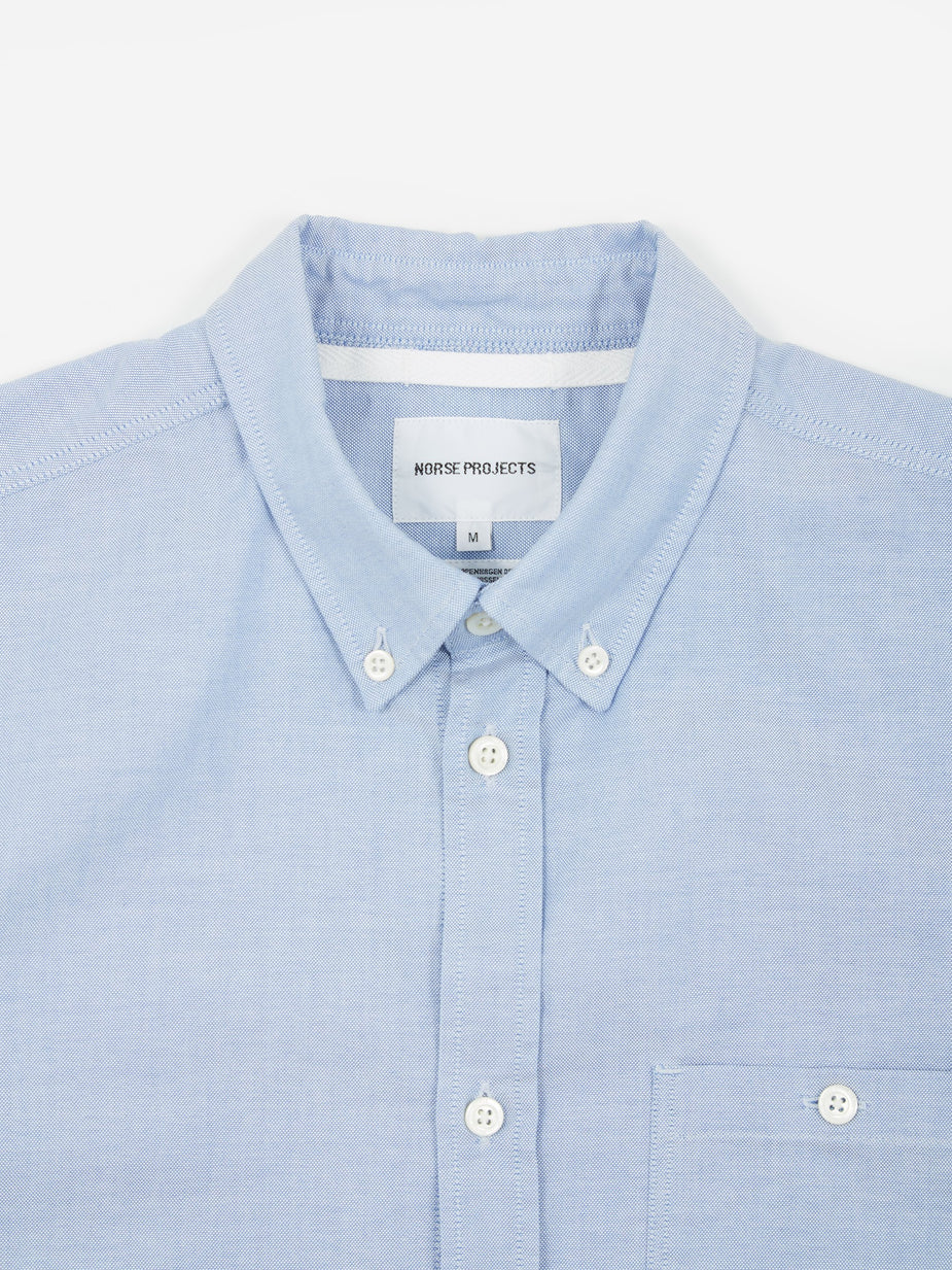 Norse Projects Norse Projects Anton Oxford Shirt - Pale Blue - Blue