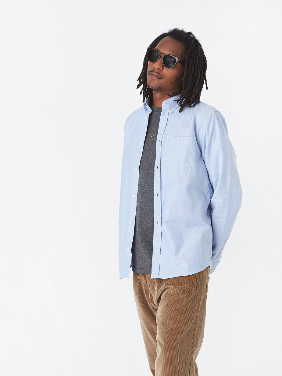 Norse Projects Norse Projects Anton Oxford Shirt - Pale Blue - Blue