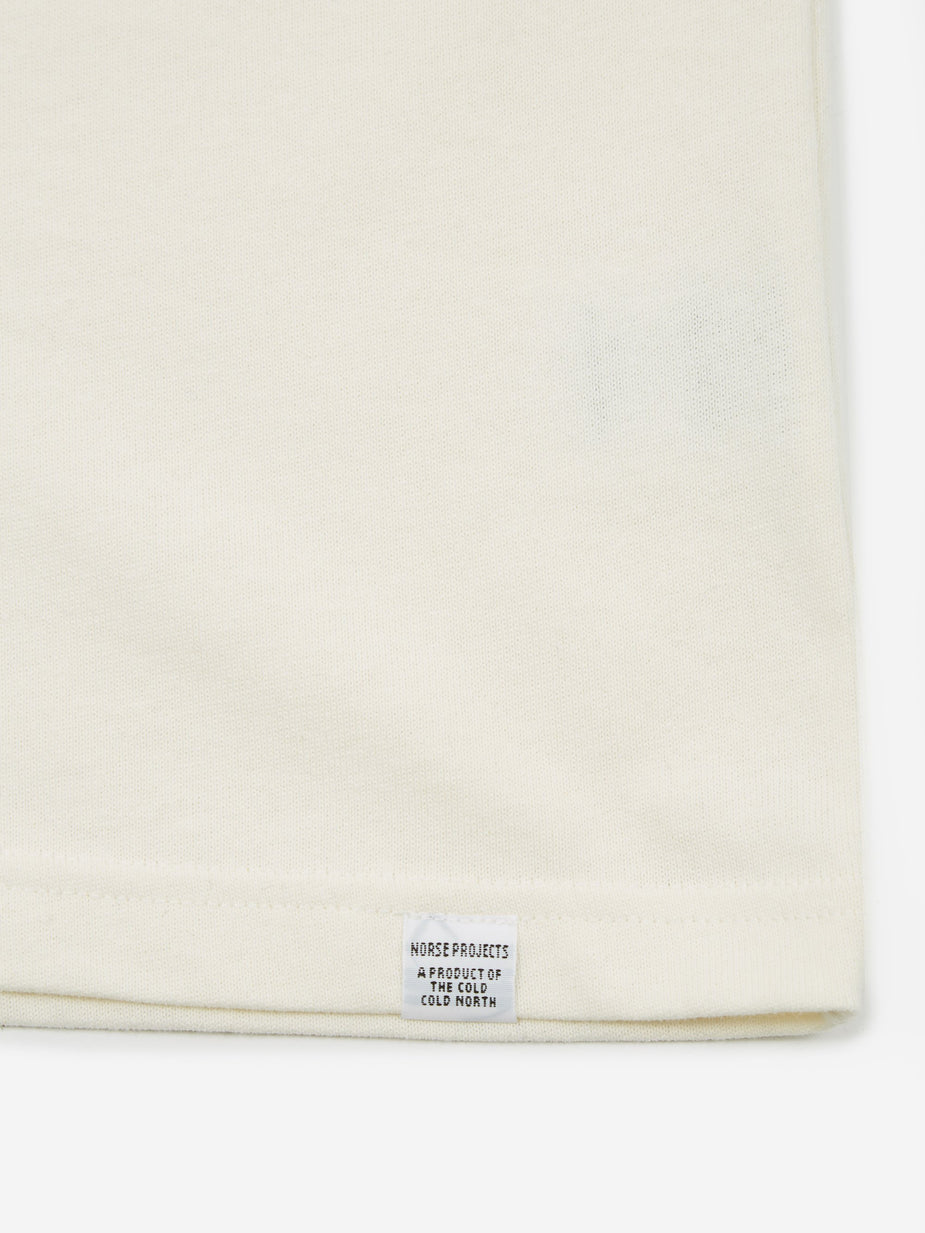 Norse Projects Norse Projects Johannes Pocket T-Shirt - Ecru - Neutrals