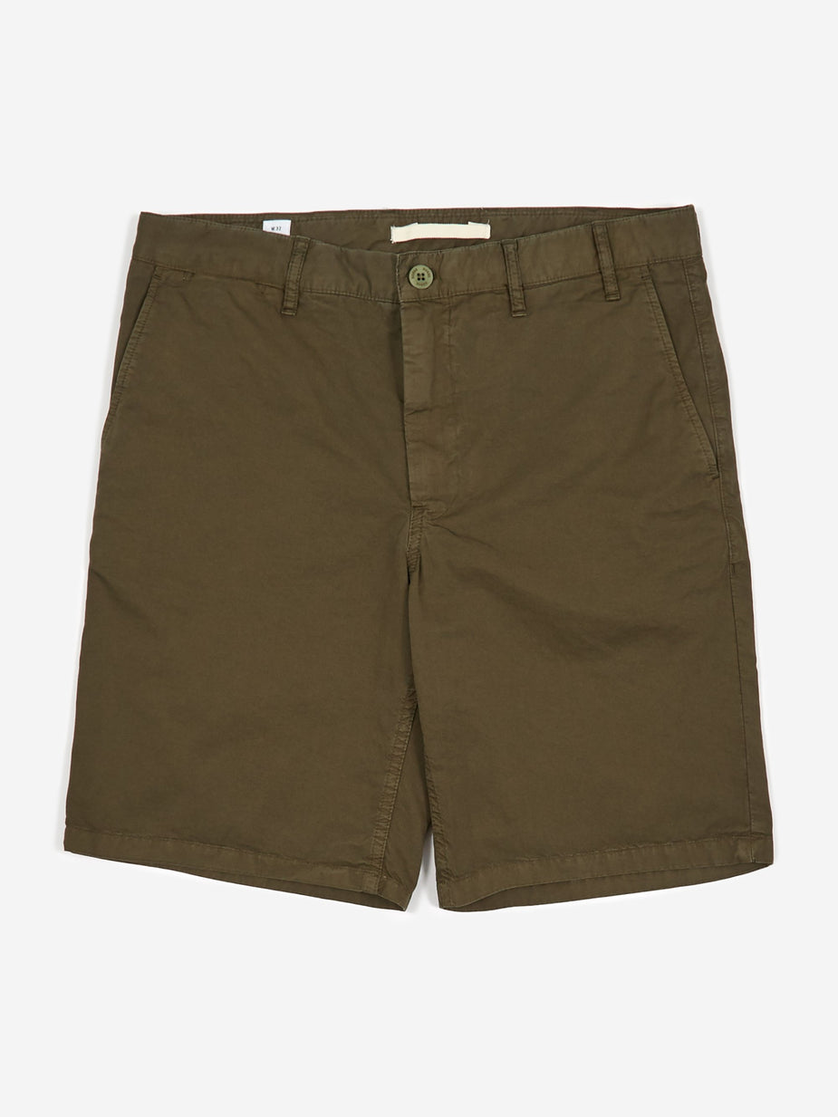 Norse Projects Norse Projects Aros Light Twill Short - Ivy Green - Green