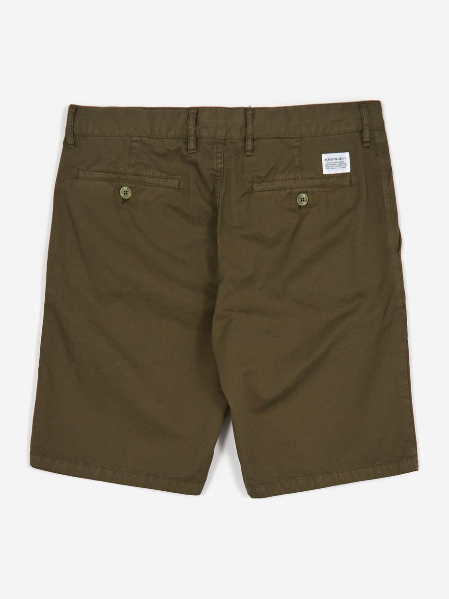 Norse Projects Norse Projects Aros Light Twill Short - Ivy Green - Green