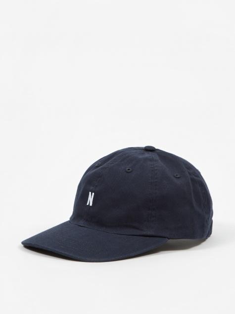 Norse Projects Norse Projects Twill Sports Cap - Dark Navy - Blue