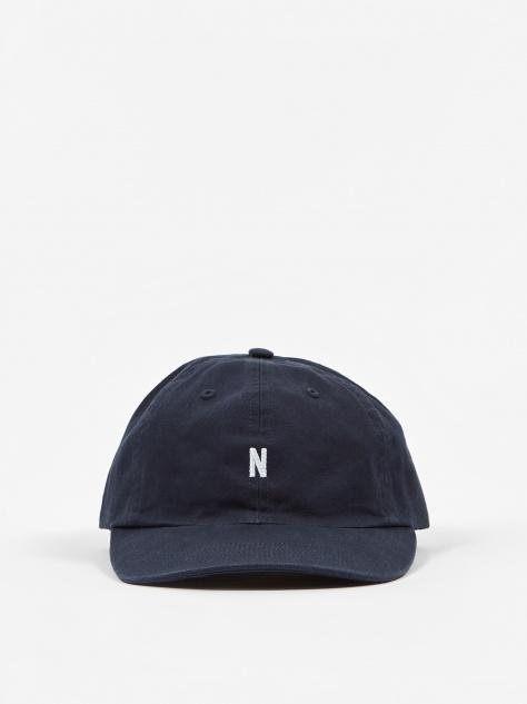 Norse Projects Norse Projects Twill Sports Cap - Dark Navy - Blue