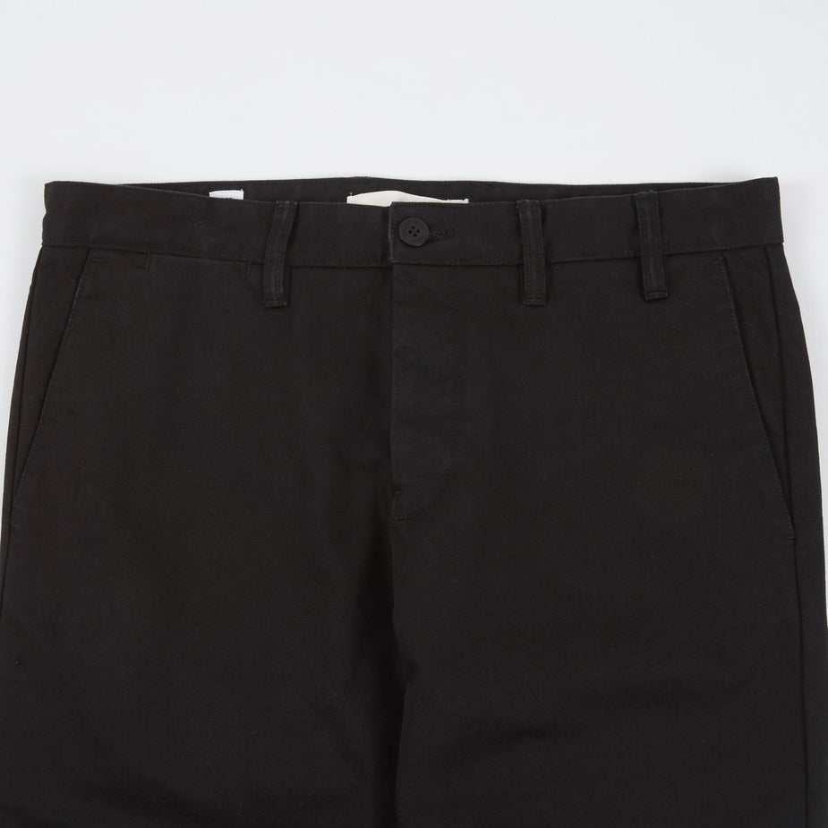 Norse Projects Norse Projects Aros Heavy Chino - Black - Black