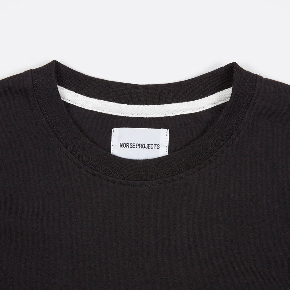Norse Projects Norse Projects Niels Basic SS T-Shirt - Black - Black