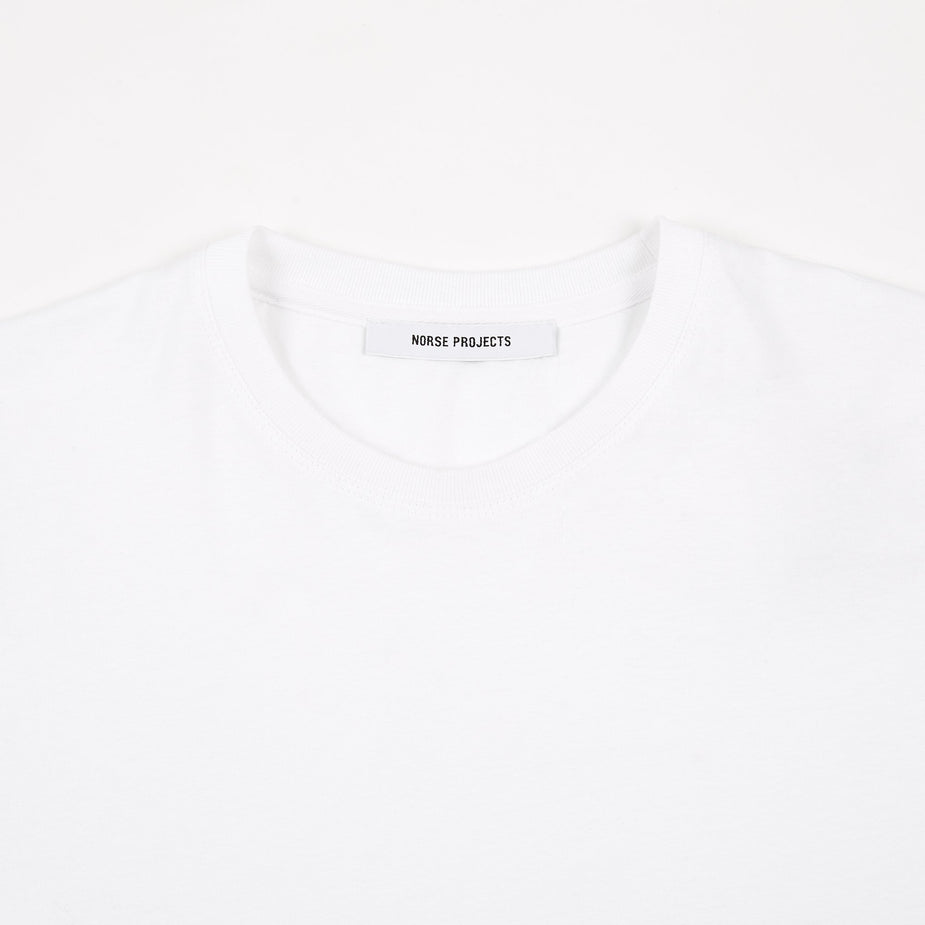 Norse Projects Norse Projects Gro Standard Cotton T-Shirt - White - White