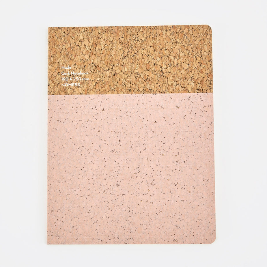 Nomess Nomess Cork Notebook Nude - Large - Other