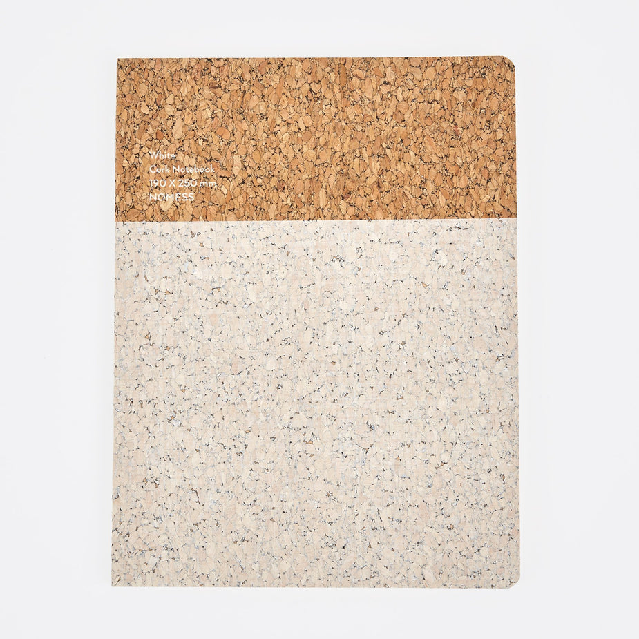 Nomess Nomess Cork Notebook White - Large - White