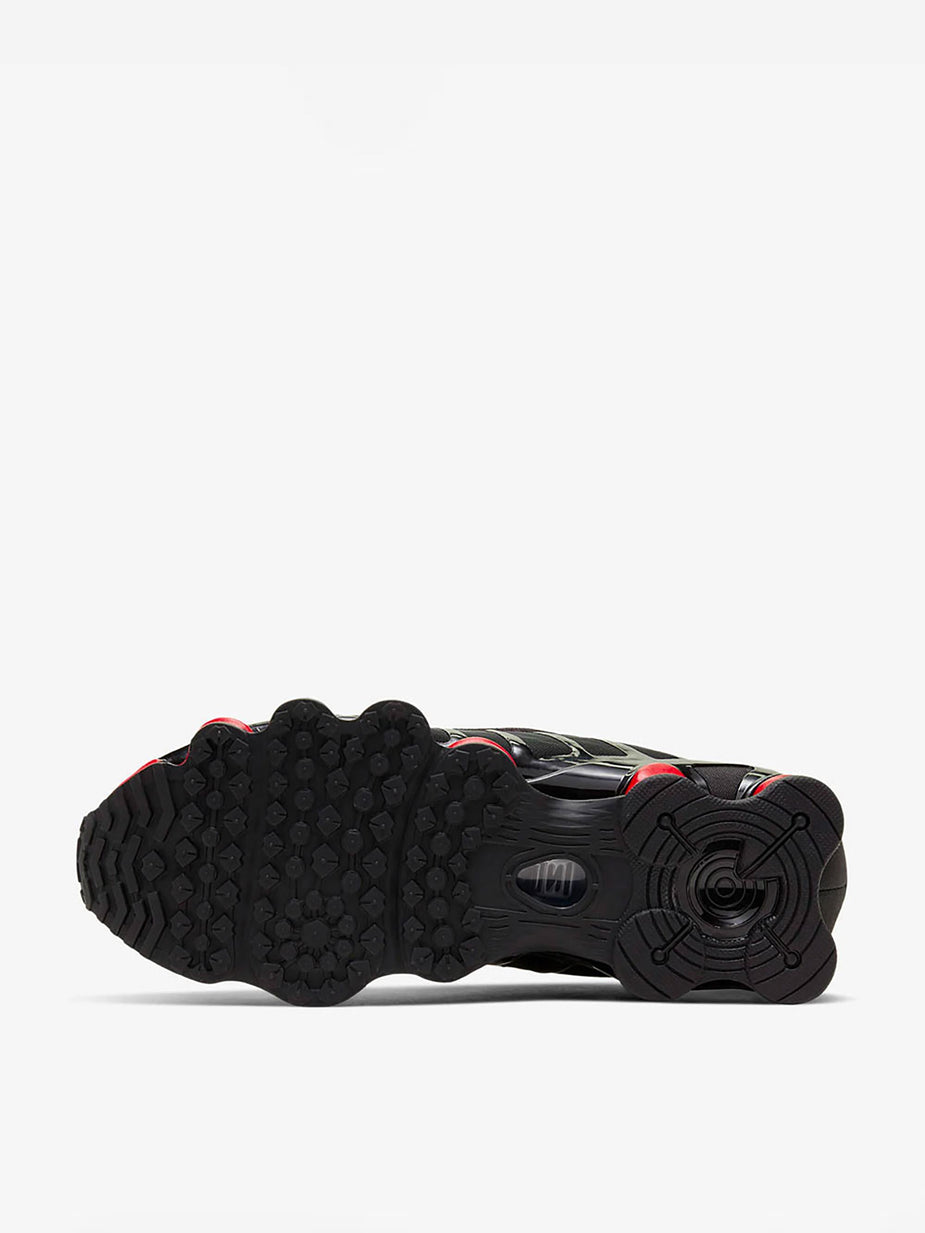 Nike Nike x Skepta Shox TL - Black/Metallic/University Red - Red