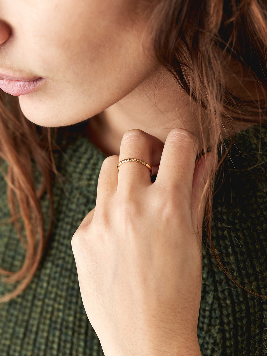 Oljei Oljei Studs Ring - Gold - Gold