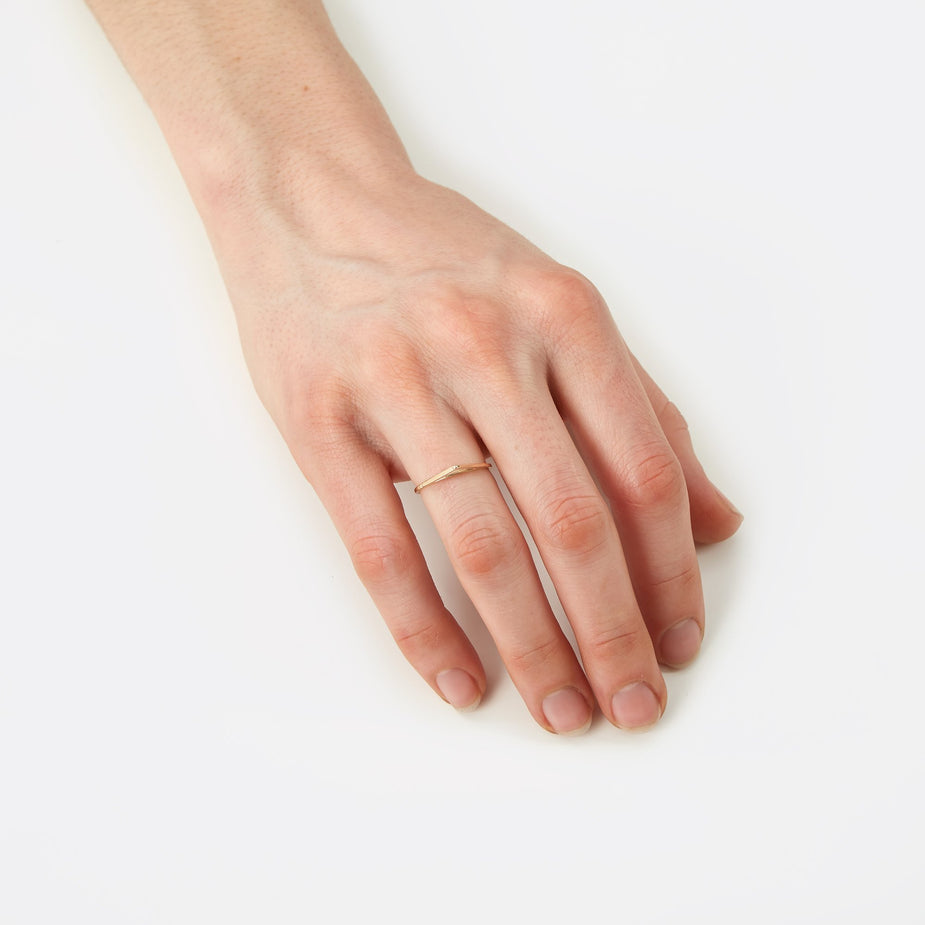 Oljei Oljei Triangle Ring - Gold - Gold