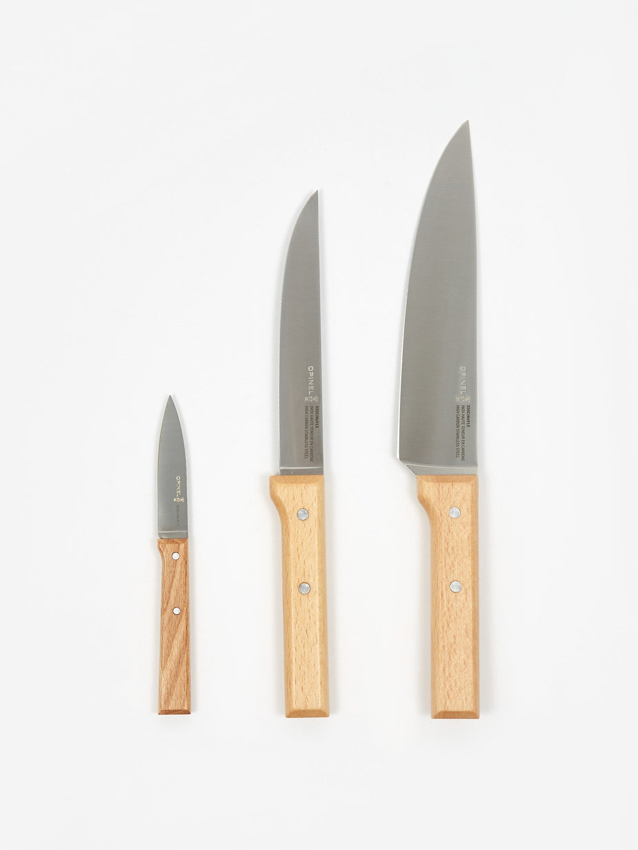 Opinel Opinel Parallele Trio 3-Piece Kitchen Knife Set - Other