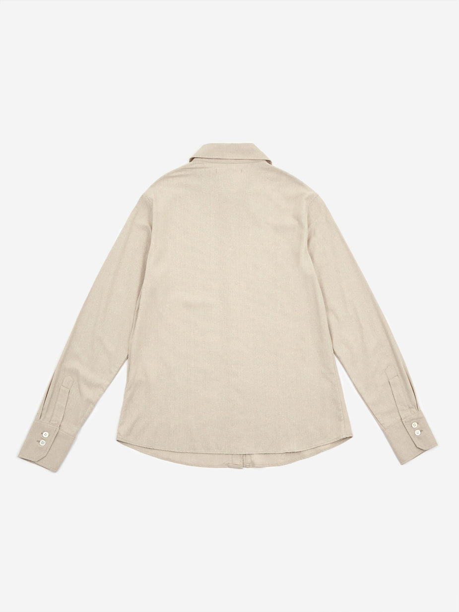 Our Legacy Our Legacy 70s Line Shirt - Sand Silk Noil - Other