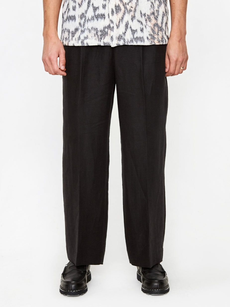 Our Legacy Our Legacy Borrowed Chino - Black Fine Sack - Black