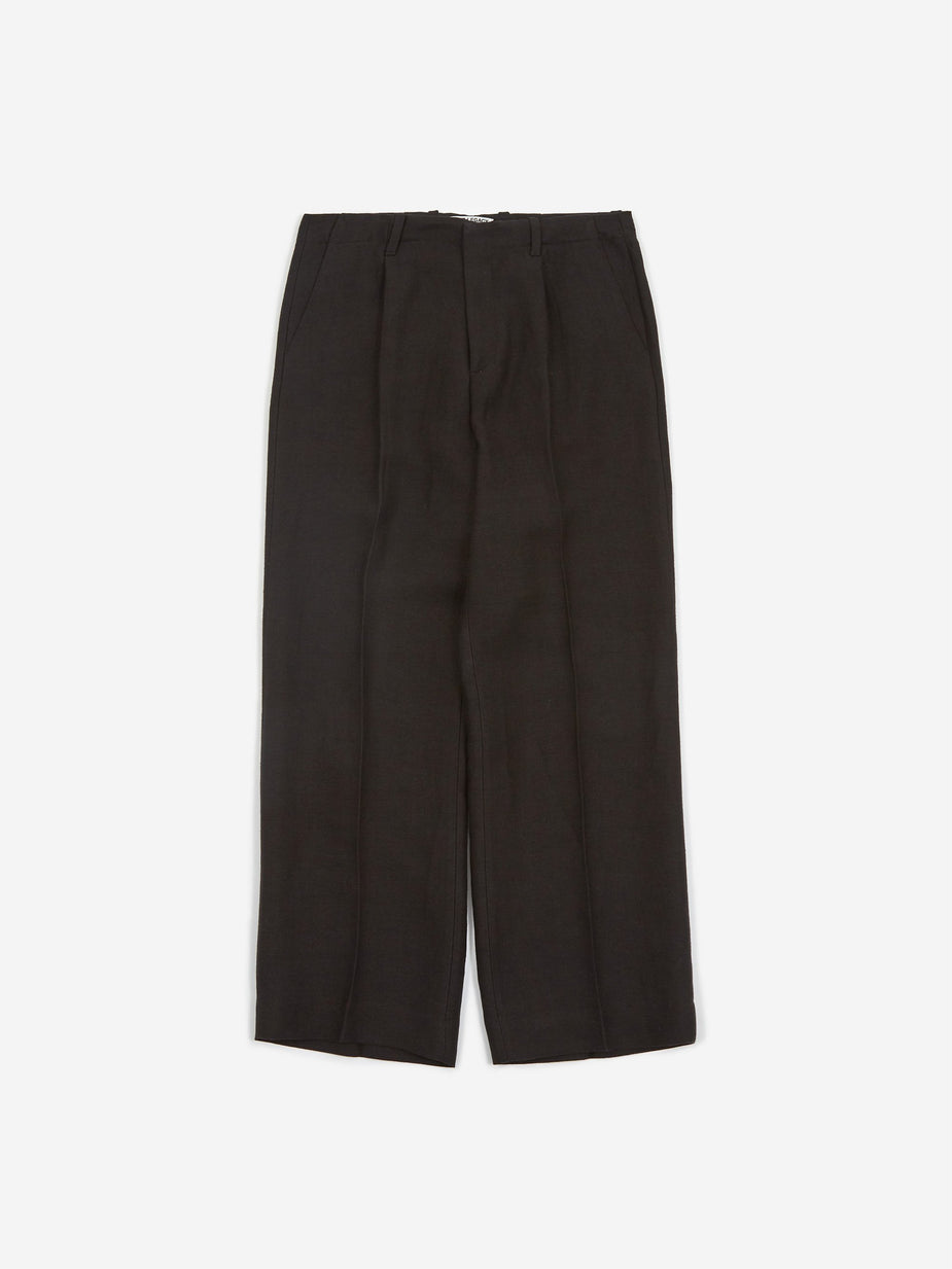 Our Legacy Our Legacy Borrowed Chino - Black Fine Sack - Black