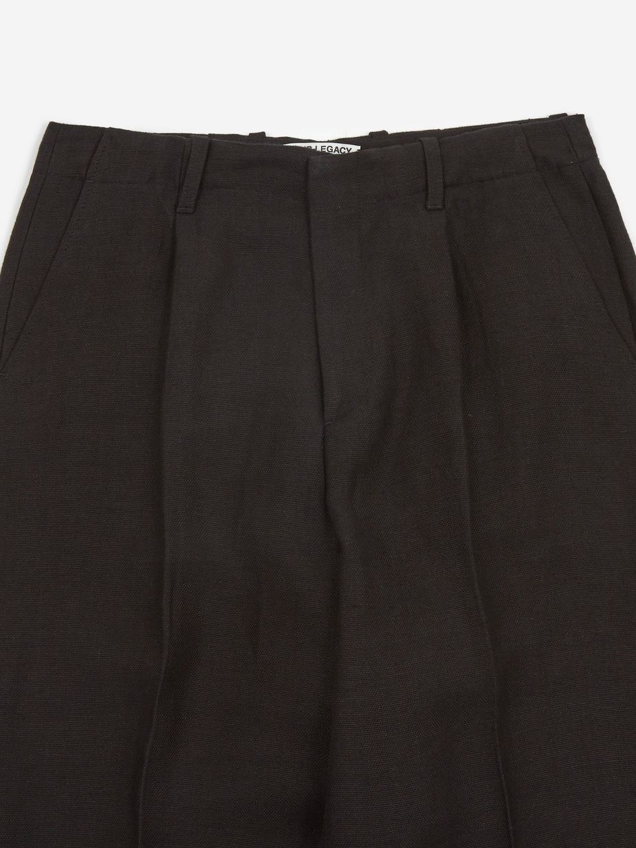 Our Legacy Our Legacy Borrowed Chino - Black Fine Sack - Black