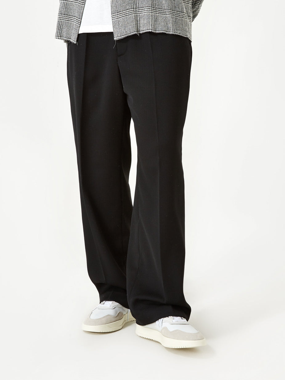 Our Legacy Our Legacy Borrowed Chino - Black Herringbone - Black